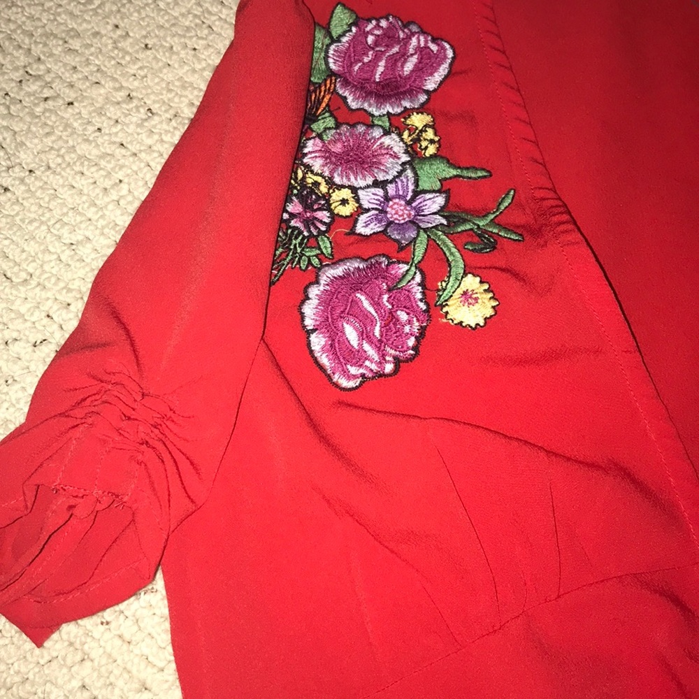 Red ASOS top! - Picture 3 of 4